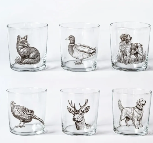 Vietri - Wildlife Assorted Tumblers Set of 6