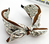 Hair Accessories - Colorful Geometric Floral Wide Headbands
