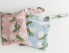 The Grayson Bib Collection - Blue or Pink Hydrangeas - 6-36M