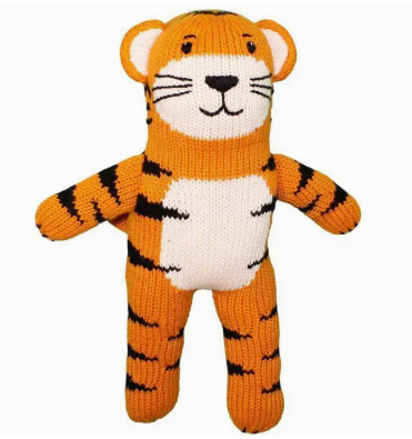Kai the Tiger Knit Doll - 12"