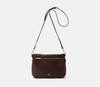 Cuoieria Fiorentina - Velvet Boho Double Pouch in Chocolate