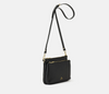Cuoieria Fiorentina - Velvet Boho Double Pouch in Nero
