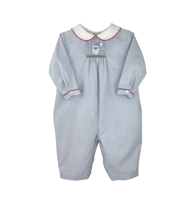 Longall W/Hand Smocked Santa