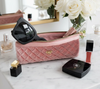 Travel Bag - Sleek Stash Go to Case - Blush Velvet