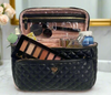 Travel Bag -  Classic Train Case - Timeless Quilted