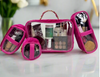 Travel Bags - Trio Jet Setter - Fuchsia Velvet