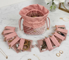 Travel Bag - Ultra Jewelry Case - Blush Velvet