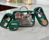 Travel Bags - Trio Jet Setter - Emerald Velvet