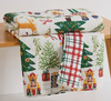 Throw - O' Christmas Tree Quilted Throw