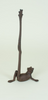 Cast Iron Frog Paper Towel Holder