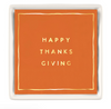Ceramic Napkin Tray + Napkins - Happy Thanksgiving