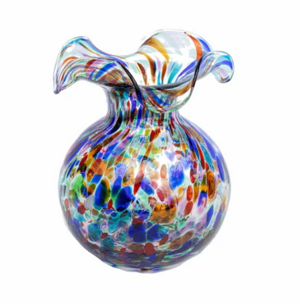 Vietri - Vase - Hibiscus Glass Bud Vase - Carnevale