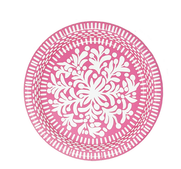 Paper Plates - Pink Heavy Duty Paper Plates - 10"