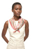 Scarf - Blush Charm Double Sided Silk Scarf