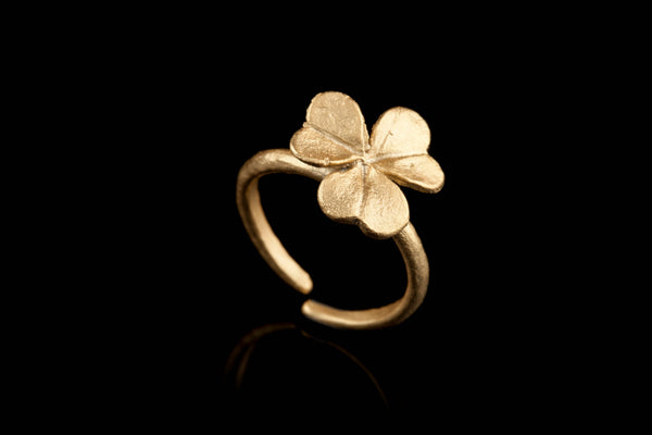 Ring - Adjustable Clover Ring