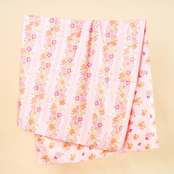 Towel - XL Quick-Dry Beach Towel-Petal Parade Pink