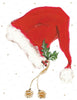 Hand Towel - Santa Hat Flour Sack Towel