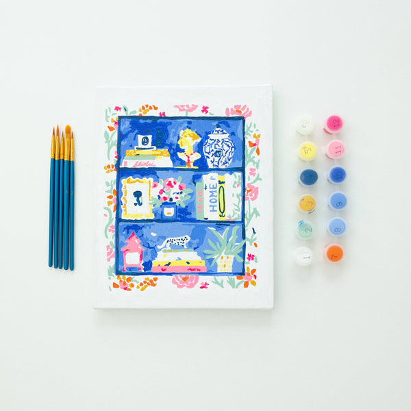 Paint by Numbers - Bookshelves