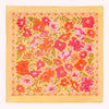Bandana - Cotton Bandana - Sketched Florals - Mustard: Yellow