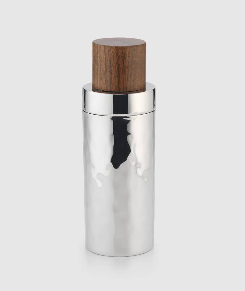 Sierra Cocktail Shaker w/ Wood