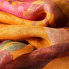 Scarf - Linen/Cotton Oriental Crane Scarf