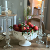 Arte Italica - Scavo Harvest Pedestal Bowl in Antique White