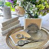 Pewter Letter Opener with Magnifying Glass