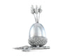 Pewter Acorn Cheese Pick Set
