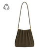 Purse - Carrie Vegan Olivve Suede Shoulder Bag