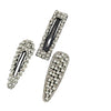Hair Accessories - Vintage Pearl Rhinestone Snap Hair Clip - 3 Styles