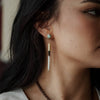 Earrings - Yellowstone Beth Dutton Quill Studs w/Turquoise