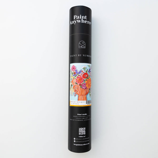 Paint by Number - Bright Wildflower Bouquet Deluxe