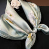 Scarf - Mulberry Silk Floral Scarf