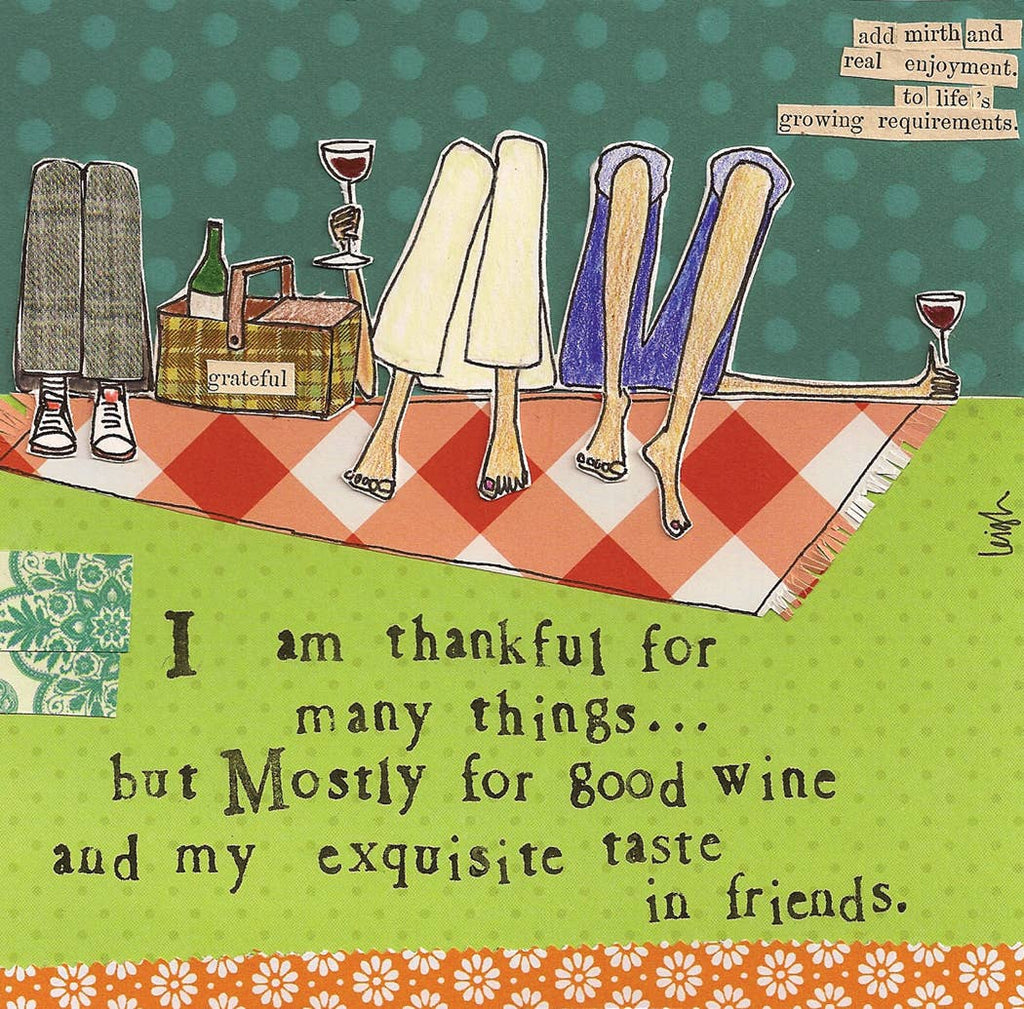 Beverage Napkins -  Thankful