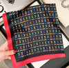 Scarves - Monogram Print 100% Mulberry Silk