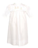 Lambikins Daygown & Diaper Cover in Woven Cream - 3M