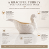 Arthur Court - Stoneware Turkey Gravy Boat