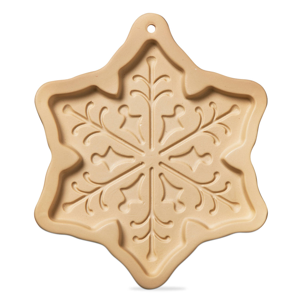 Cookie Mold - Snowflake Cookie Mold - Natural