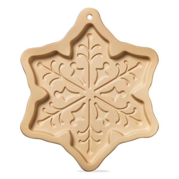 Cookie Mold - Snowflake Cookie Mold - Natural