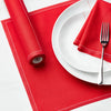 Placemats - In Lipstick Red Cotton Placemats 12 Units