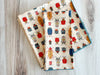 Beverage Napkin - Beetle Cloth Napkins, Set of Four