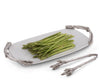 Tongs - Pewter Asparagus Pattern Tongs