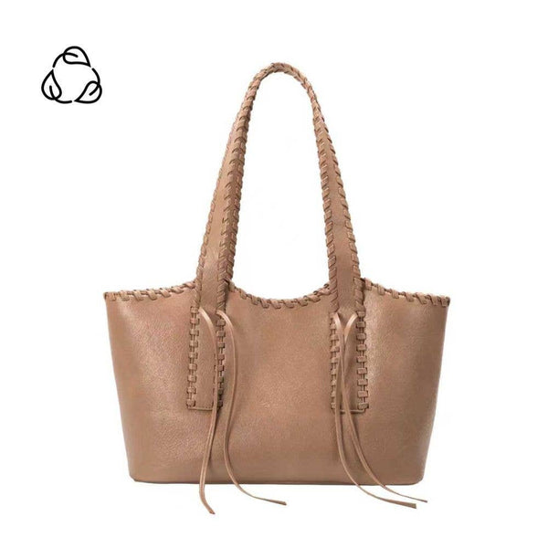 Purse - Phoebe Mocha Recycled Vegan Shoulder Bag