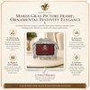Picture Frame - Mardi Gras Picture Frame