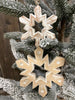 Ornament - Cookie Snowflake Wooden Ornament