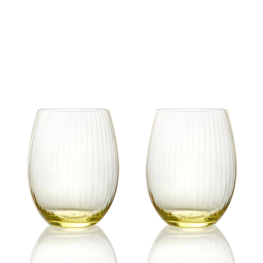 Glasses - Quinn Citrine Tumblers, Set of 2