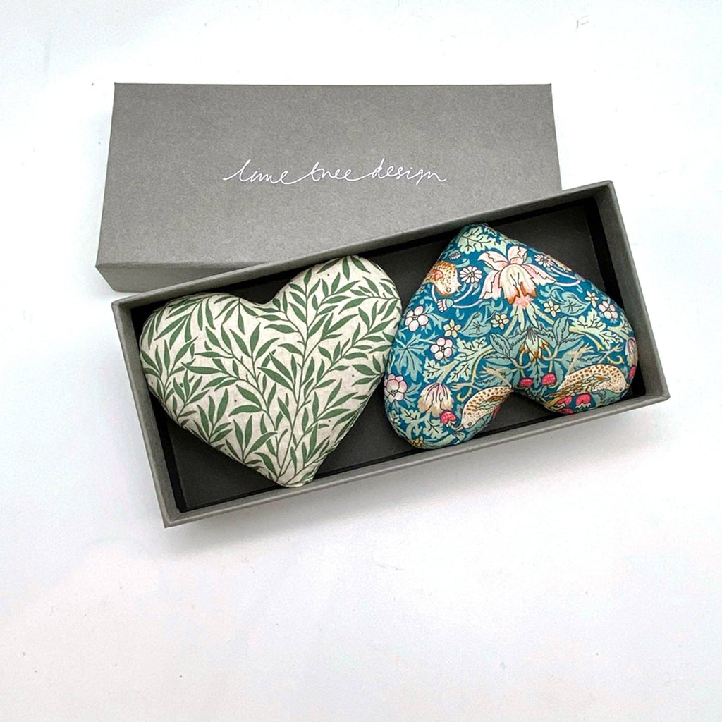 Sachets - Box of 2 Lavender Hearts - Victoria & Albert