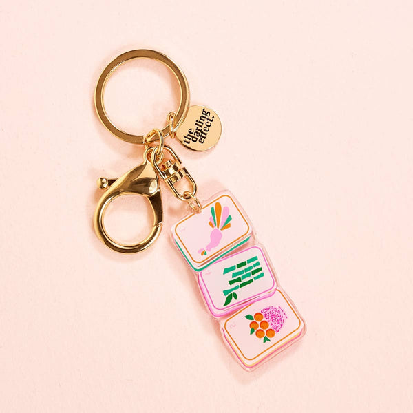 Keychain - Acrylic Keychain–Mahjong Tiles
