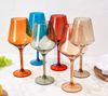 Glasses - Pastel Colored Unbreakable Acrylic Wine Glasses