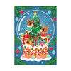 Puzzle - Reindeer Snow Globe 48 Piece Mini Puzzle Ornament